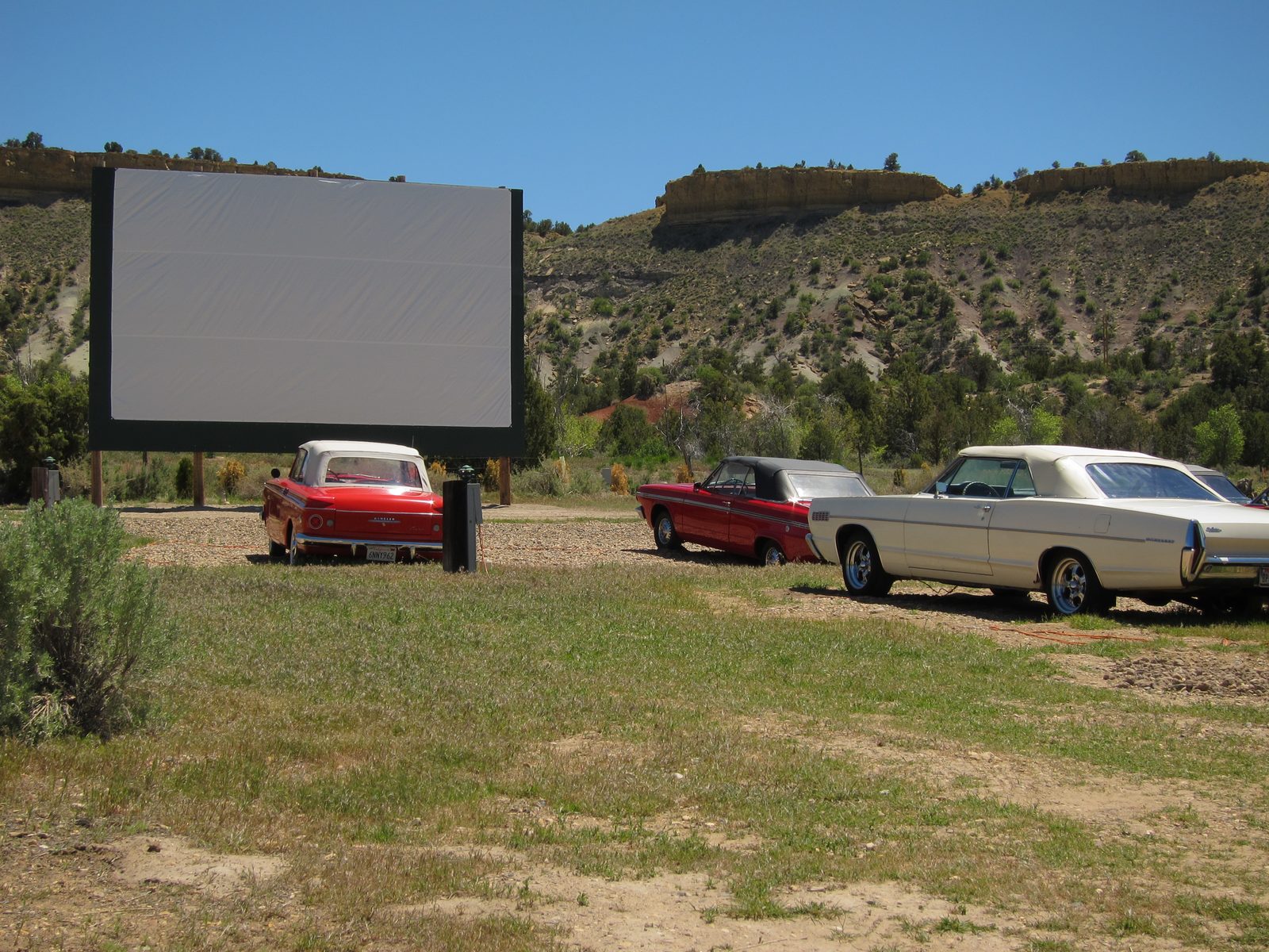 All set for tonight's show.  If you rent a trailer for the night, you get assigned an auto to...